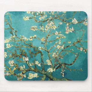 Tapis De Souris Arbre d'amande de floraison Van Gogh floral
