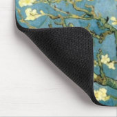 Tapis De Souris Arbre d'amande en fleurs par Van Gogh (Coin)