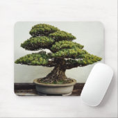 Tapis De Souris Arbre de bonsaïs de White Pine de Japonais (Avec souris)