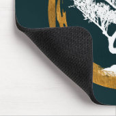 Tapis De Souris Arbre de bonsaïs. Zen Enso Circl. Calligraphie de (Coin)