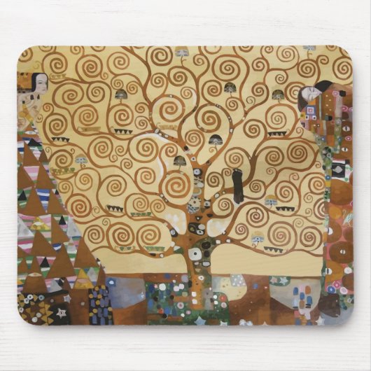 Tapis De Souris Arbre de Gustav Klimt de la vie (Devant)