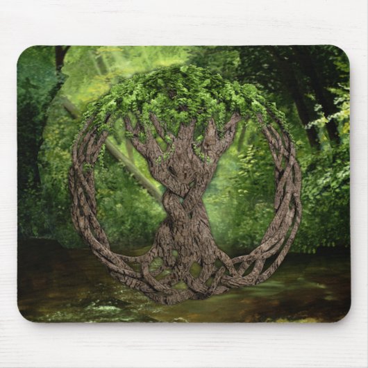 Tapis De Souris Arbre de la vie celtique (Devant)
