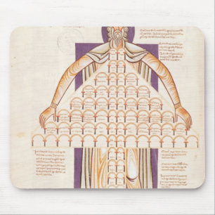 Tapis De Souris Arbre de Mme 354 fol.256v de consanguinité