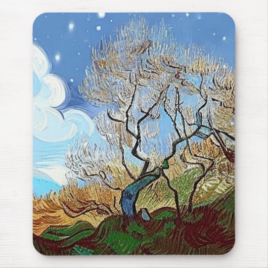 TAPIS DE SOURIS ARBRE DE MONTAGNE (Devant)