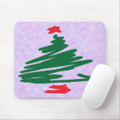 Tapis De Souris Arbre de Noël (Avec souris)