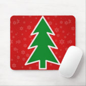 Tapis De Souris Arbre de Noël (Avec souris)