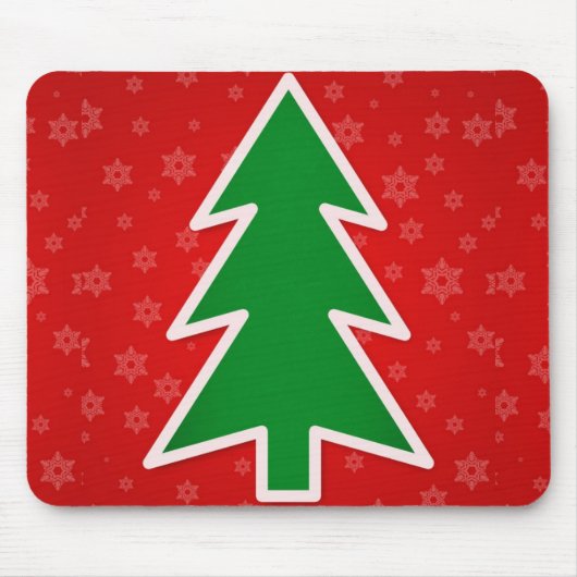 Tapis De Souris Arbre de Noël (Devant)