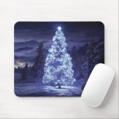 Tapis De Souris Arbre de Noël (Avec souris)