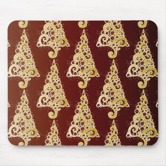 Tapis De Souris Arbre de Noël (Devant)