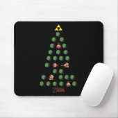 Tapis De Souris Arbre de Noël 8 bits (Avec souris)
