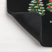 Tapis De Souris Arbre de Noël avec Message Caché Anti Trump Subtil (Coin)