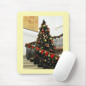 Tapis De Souris Arbre de Noël et décorations (Avec souris)