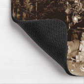 Tapis De Souris Arbre de Noël et Jouets autour de 1900 Mousepad Ph (Coin)