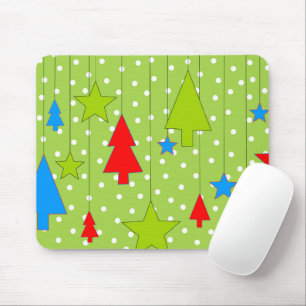 Tapis De Souris Arbre de Noël festif Imprimer