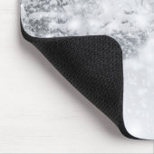 Tapis De Souris Arbre de sapin dans la neige épaisse (Coin)