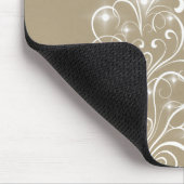 Tapis De Souris Arbre de Vacances Épargné Mousepad, Latte (Coin)