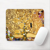Tapis De Souris Arbre de vie Gustav Klimt Nouveau (Avec souris)