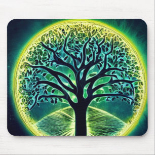 Tapis De Souris Arbre de vie ressuscité Mousepad