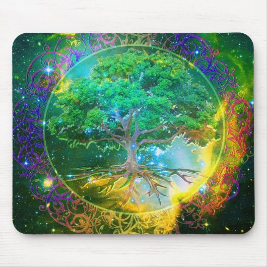 Tapis De Souris Arbre de vie Wellness Gel Souris Pad (Devant)