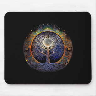 Tapis De Souris Arbre De Vie Yoga Zen Namaste Méditation