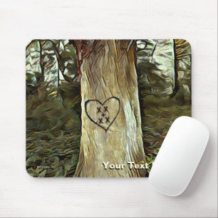 Tapis De Souris Arbre des amoureux