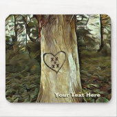 Tapis De Souris Arbre des amoureux (Devant)