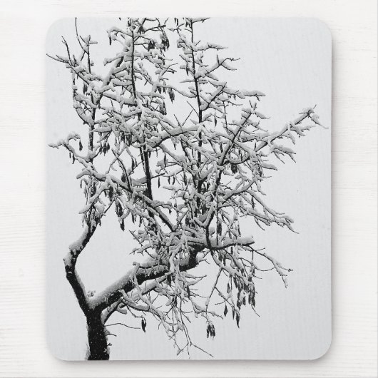 Tapis de souris arbre d'hiver (Devant)