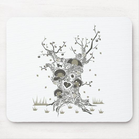 Tapis De Souris Arbre d'imagination (Devant)