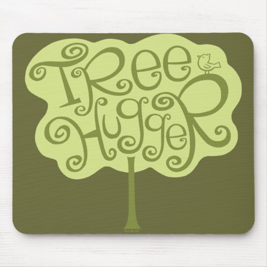 Tapis De Souris Arbre Hugger MousePad (Devant)