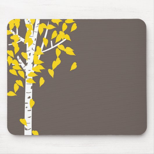 Tapis De Souris Arbre Mousepad d'Aspen (Devant)