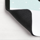 Tapis De Souris Arbre Mousepad d'hiver (Coin)