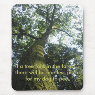 Tapis De Souris arbre Mousse-couvert Mousepad