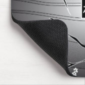 Tapis De Souris Arbre noir de fleurs de cerisier (Coin)