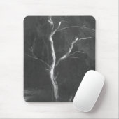 Tapis De Souris Arbre noir Mousepad (Avec souris)