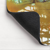 Tapis De Souris Arbre paysage aquarelle Art (Coin)