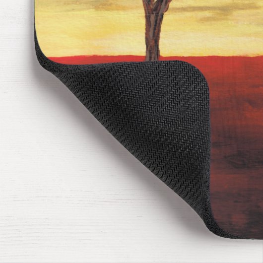 Tapis De Souris Arbre rouge (Coin)