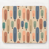 Tapis De Souris Arbres atomiques rétro (Devant)