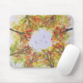 Tapis De Souris Arbres d'automne (Avec souris)