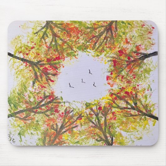 Tapis De Souris Arbres d'automne (Devant)