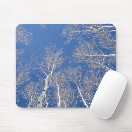 Tapis De Souris Arbres d'hiver (Avec souris)