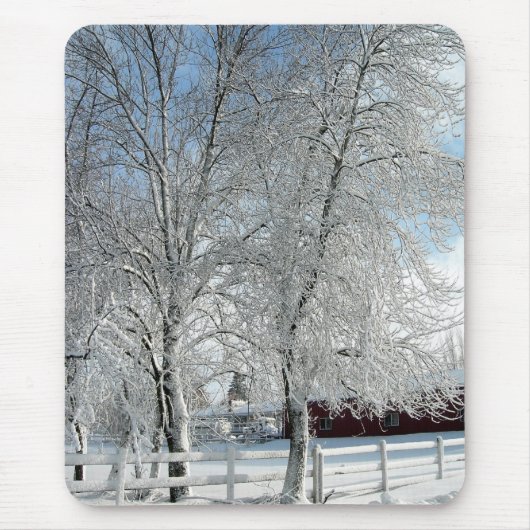 Tapis De Souris Arbres d'hiver (Devant)
