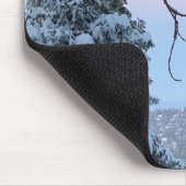 Tapis De Souris Arbres neigeux (Coin)