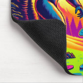 Tapis De Souris Arbres noirs | Bigfoot Disc Golf Humour (Coin)