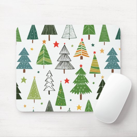Tapis De Souris Arbres rétro (Avec souris)