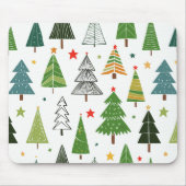 Tapis De Souris Arbres rétro (Devant)