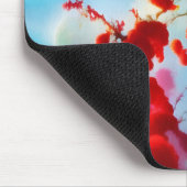 Tapis De Souris arbres rouges Abstraits (Coin)