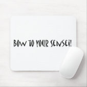 Tapis De Souris Arc à votre sensei (Avec souris)