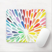 Tapis De Souris Arc en arc-en-ciel, nouvelle carte de souris (Avec souris)