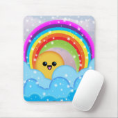 Tapis De Souris Arc-en-ciel (Avec souris)