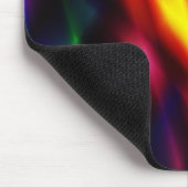 Tapis De Souris Arc-en-ciel Abstrait (Coin)